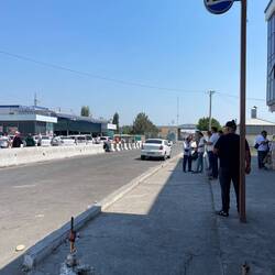 Grenze Usbekistan - Tadschikistan