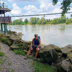 Häufig anzutreffen: Hütten mit Fischergalgen und Galgenbähren, einem viereckigen Netz zum Fischfang