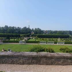 Gärten von dem Irish Museum of Modern Art