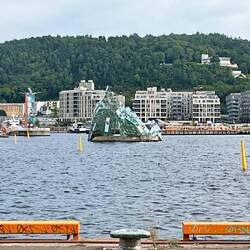Der Entwurf für das Gebäude soll einem Eisberg nachempfunden sein
