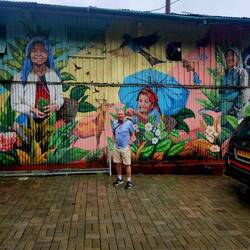 Outside the tea factory