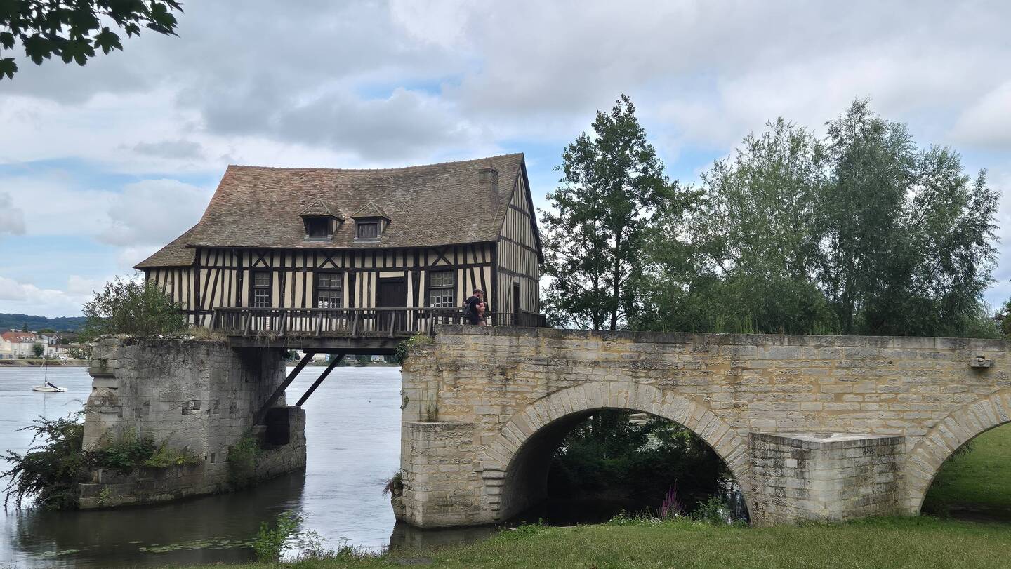 Alte Mühle in Vernon,