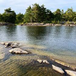 Auf der kleinen Insel..