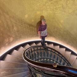 The spiral staircase