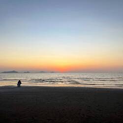 Sunset at Pantai Pede