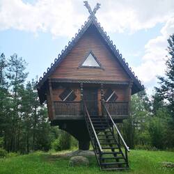 House on a chicken leg