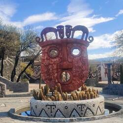 Máscara de la Pachamama