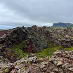 Top of the crater