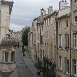 Blick aus unserer Ferienwohnung