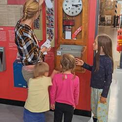 Stempeluhr von 19 hundert vor dem Internet... 😁