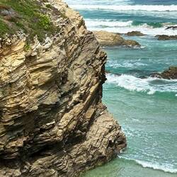 Zelfde foto om 13.00u. Het water is al weer aan het stijgen.