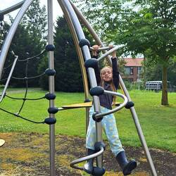 Der Spielplatz vor dem Industrie Museum...