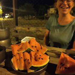 Wassermelone satt