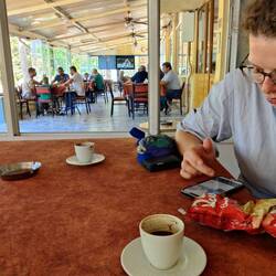 Männercafé mit Fantasiepreisen - dazu später mehr
