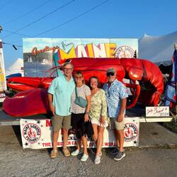 "Rocky" festival mascot