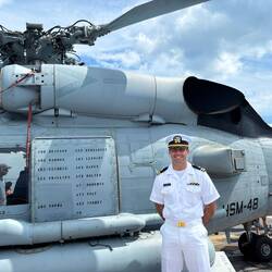 Navy helicopter pilot