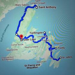 The route we will be taking.