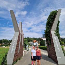 Erste Erkundungstour am See
