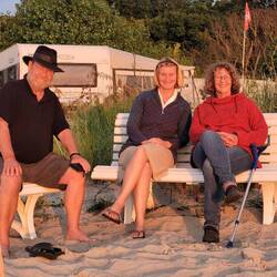 Mit Antje und Thomas in Noer