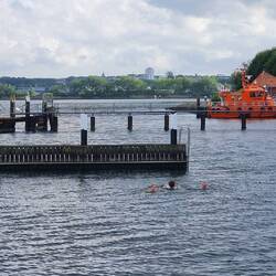 Schwimmen in Holtenau
