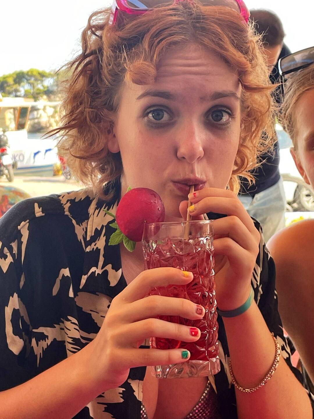 Moo moo has a woo woo cocktail