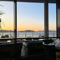 Ausblick vom Hotelrestaurant