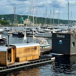Floating Sauna Boats