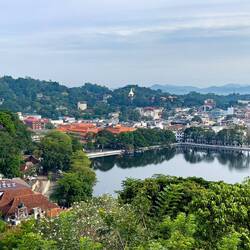 Kandy from Arthur's Seat — Kandy, Sri Lanka.