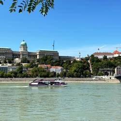View across the Danube from Pest to the Buda side
