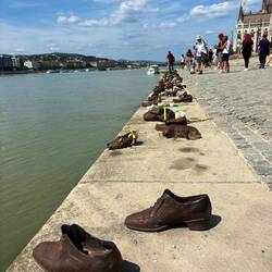 Shoes on the Danube memorial