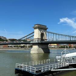 The Chain Bridge across the Danube