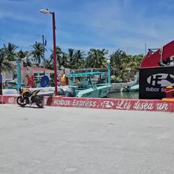 Mit dem Holbox Express geht's nach Chiquila