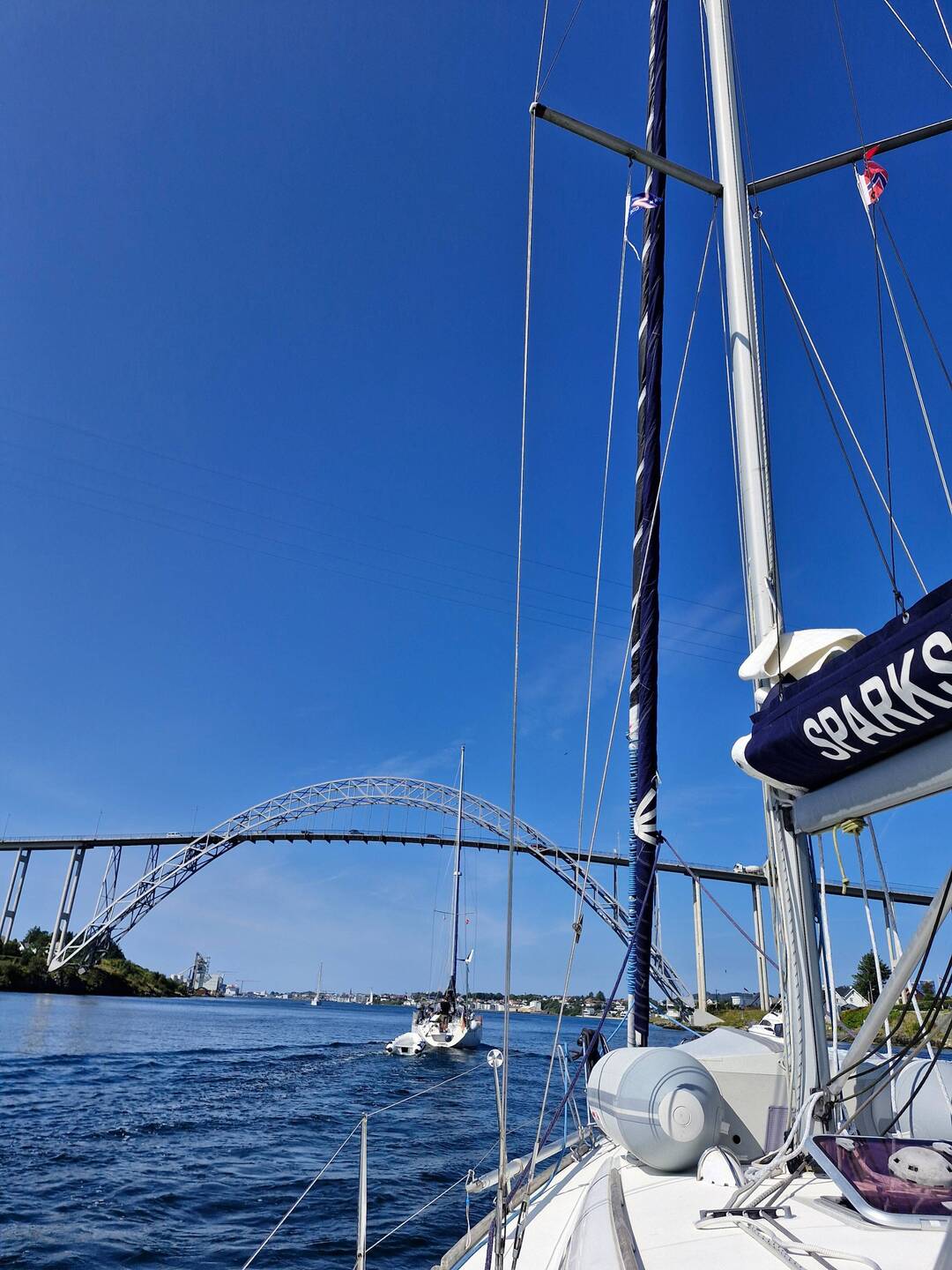 Einfahrt Hafen Haugesund