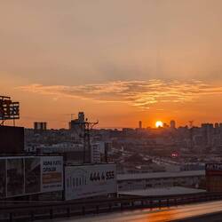 Wir erreichen Istanbul zum Sonnenuntergang