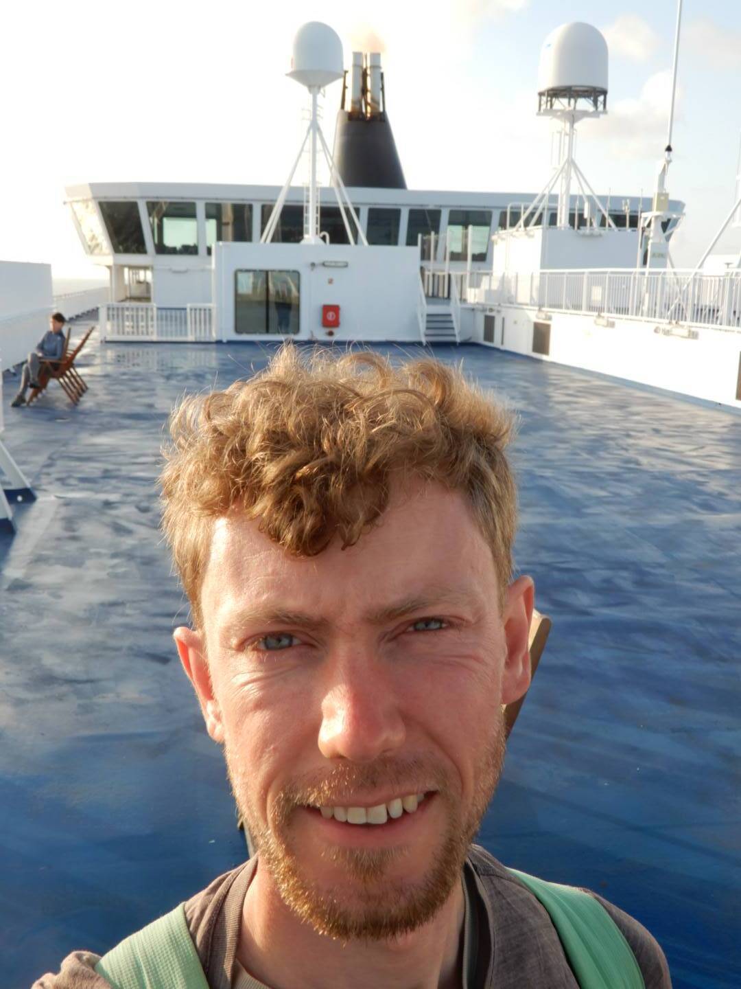 Das Leben an Bord besteht aus Wind, Sonnenschein...