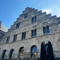 Another very old building from 1200. Is now a burger spot
