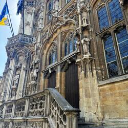 Nice illustration of the lace technique of stonework