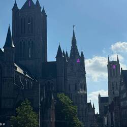 The Three Towers visible all together from this vantage point