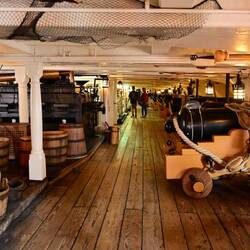 HMS Victory gun deck