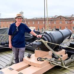 On board HMS Victory