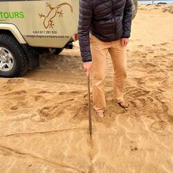 Ansgar erklärt uns, wie Dünen entstehen