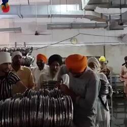 Busy in the dining room