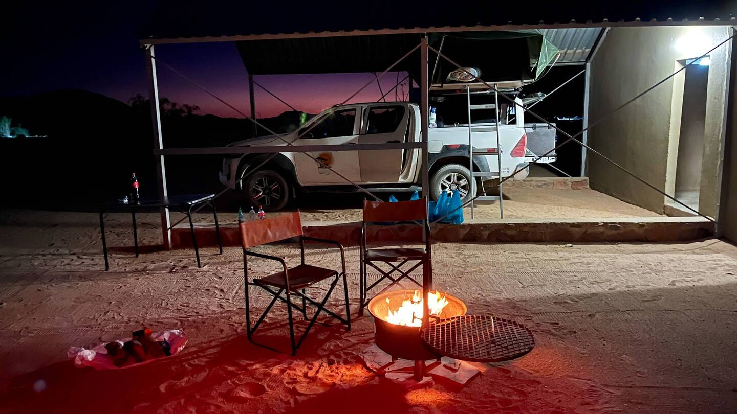 Unser erstes Lagerfeuer!