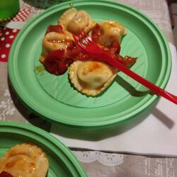 Culurgiones in camper