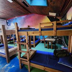 The hostel in Sarria