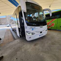 This better be the right bus!!!