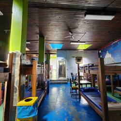 Another shot of the hostel in Sarria