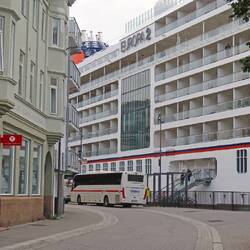 Das Städtchen ist so klein, dass nur selten Kreuzfahrtschiffe dort Halt machen.