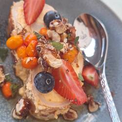 Und hier: das Dessert