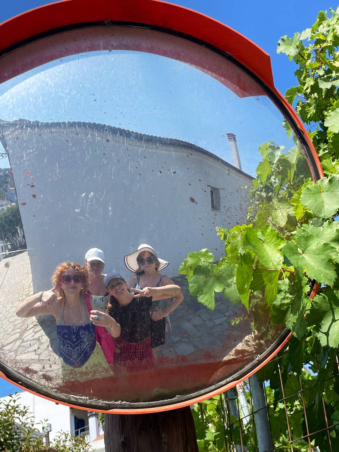 A pretty picture in a mirror on our wonder-filled wander